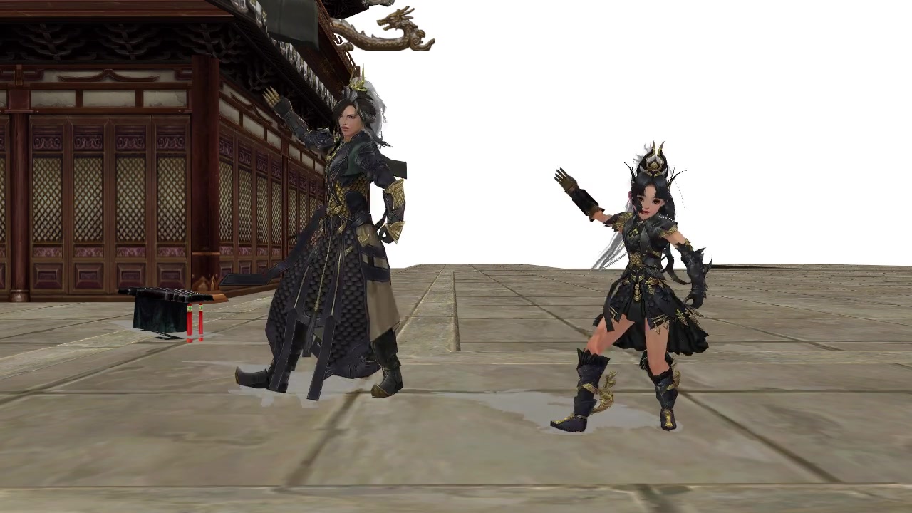 【mmd【剑三【苍云】苍爹带着盾萝扭扭腰跳跳舞,锻炼身体心情好