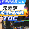 《魔兽世界》WLK：TOC 元素萨 BUFF叠满 超级火爹 提升必修课_MMORPG游戏热门视频