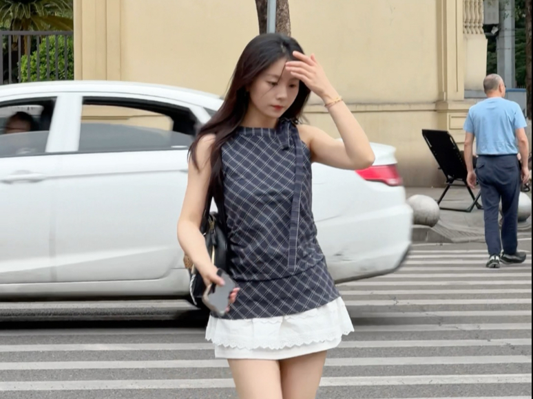 当你以为自己很会穿搭出门（路人视角）
