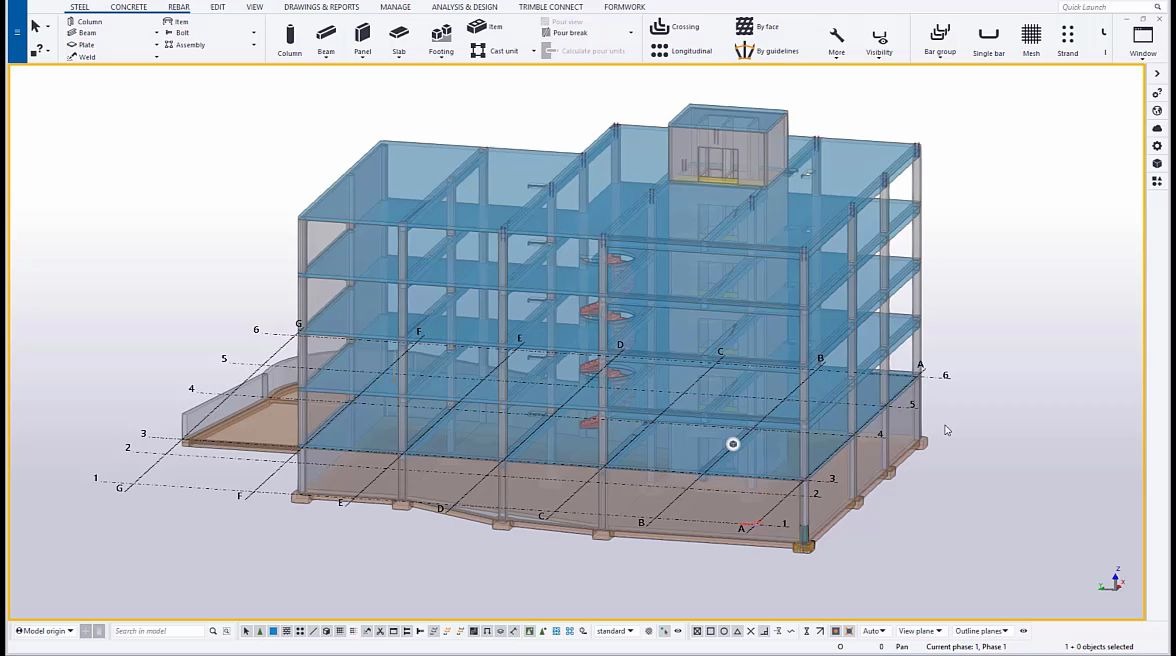 Rebar Elearning 9 | 用系统组件配筋