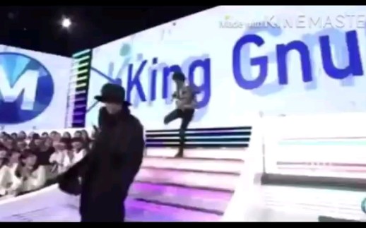 【King Gnu】超人气乐队初登场（人类早期驯服身体珍贵录像）