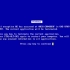 Windows 98 蓝屏死机界面_超清(7114189)