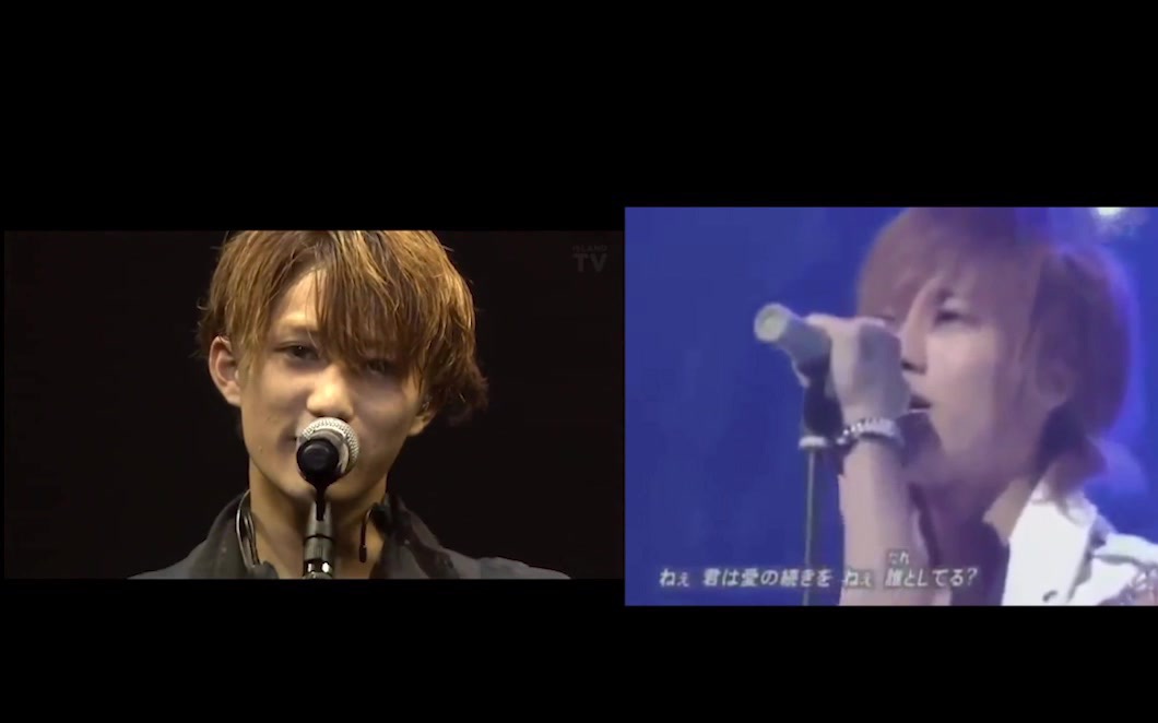 ひとりぼっちのハブラシ（赤西仁X桥本凉对比）_哔哩哔哩_Bilibili