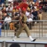 印度阿姆利则降旗仪式，富有娱乐精神的表演。