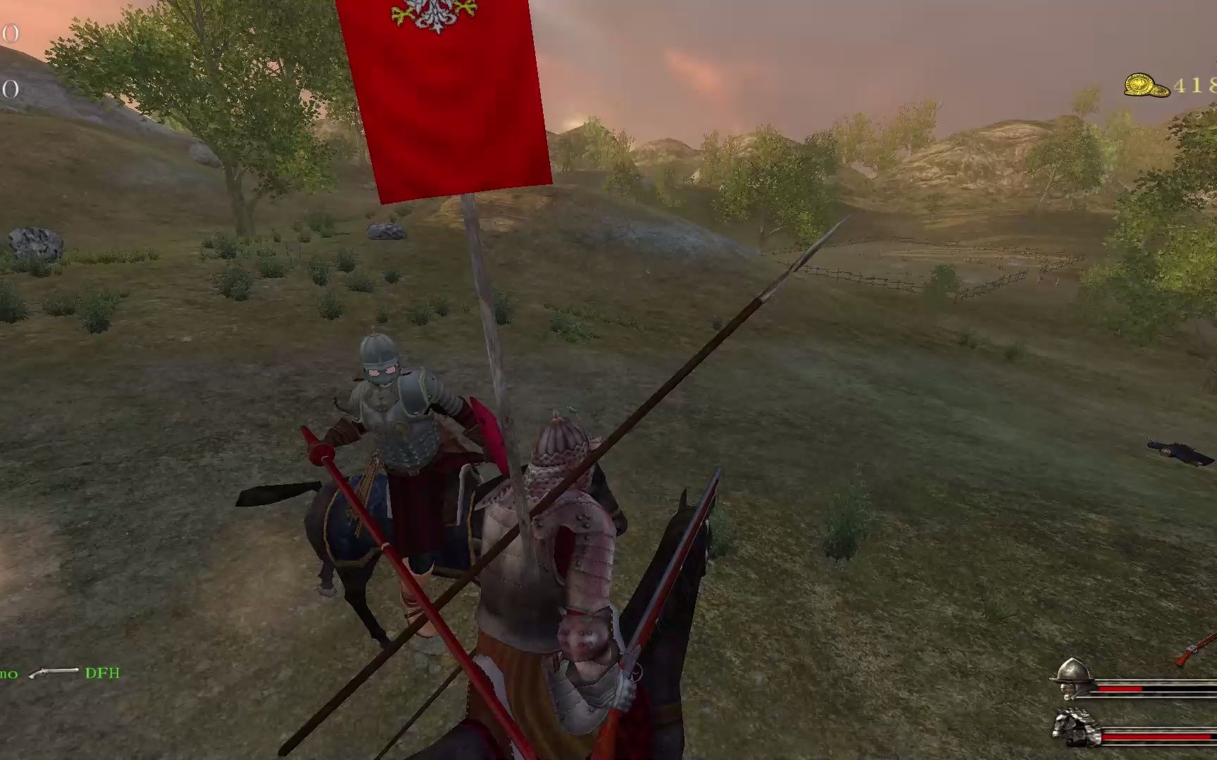 骑砍：火与剑联机第二十二期  古斯塔夫骑兵经典抢旗战斗