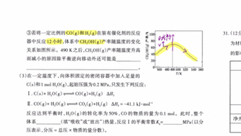 2023年太原市二模第29题化学平衡详解