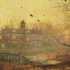 [氛围音] 维多利亚时代的秋天 | 细雨 + 落叶松脆的声音 | 池塘，马，钟声