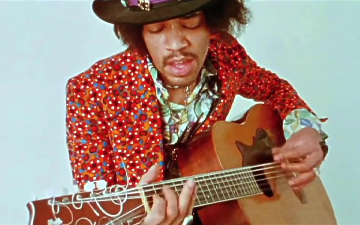 Jimi Hendrix玩木琴