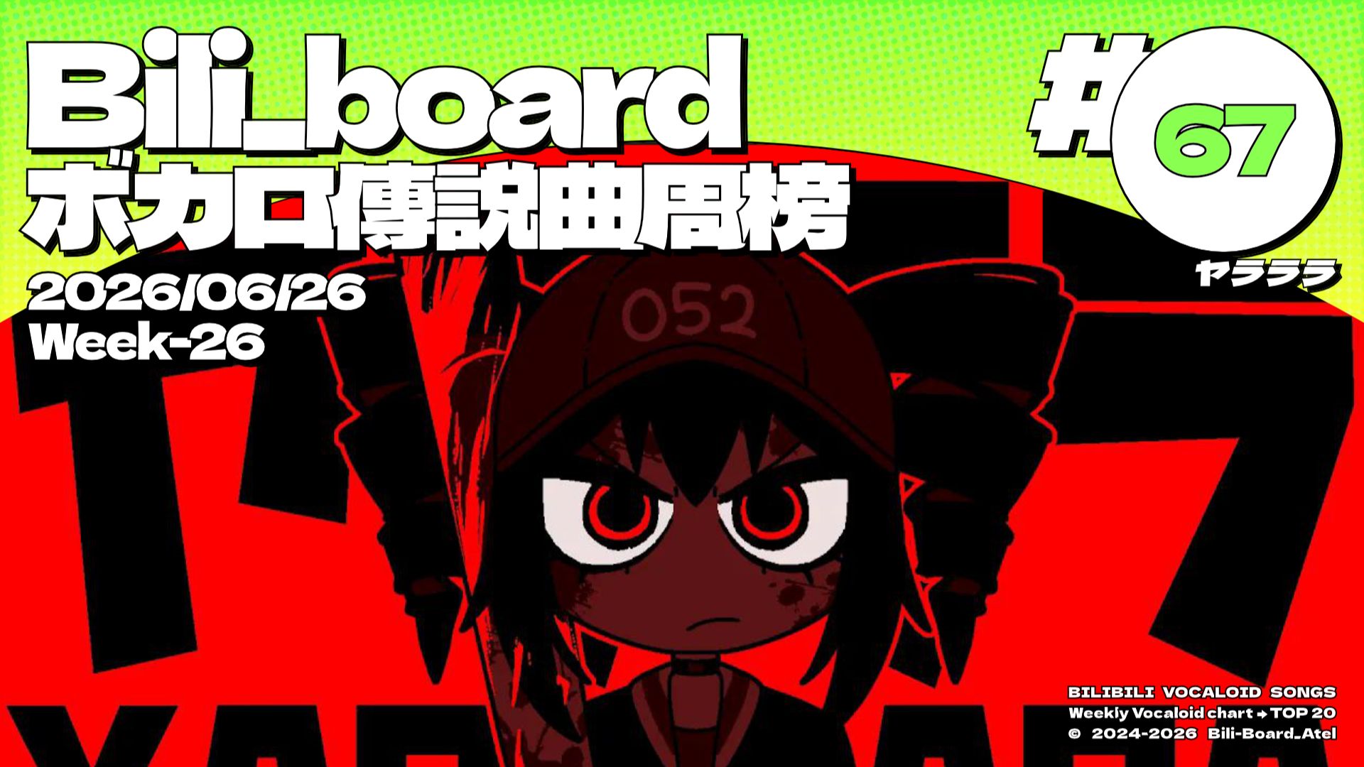 Bili_Board术力口传说曲周榜第67期2026年6月26日第26周