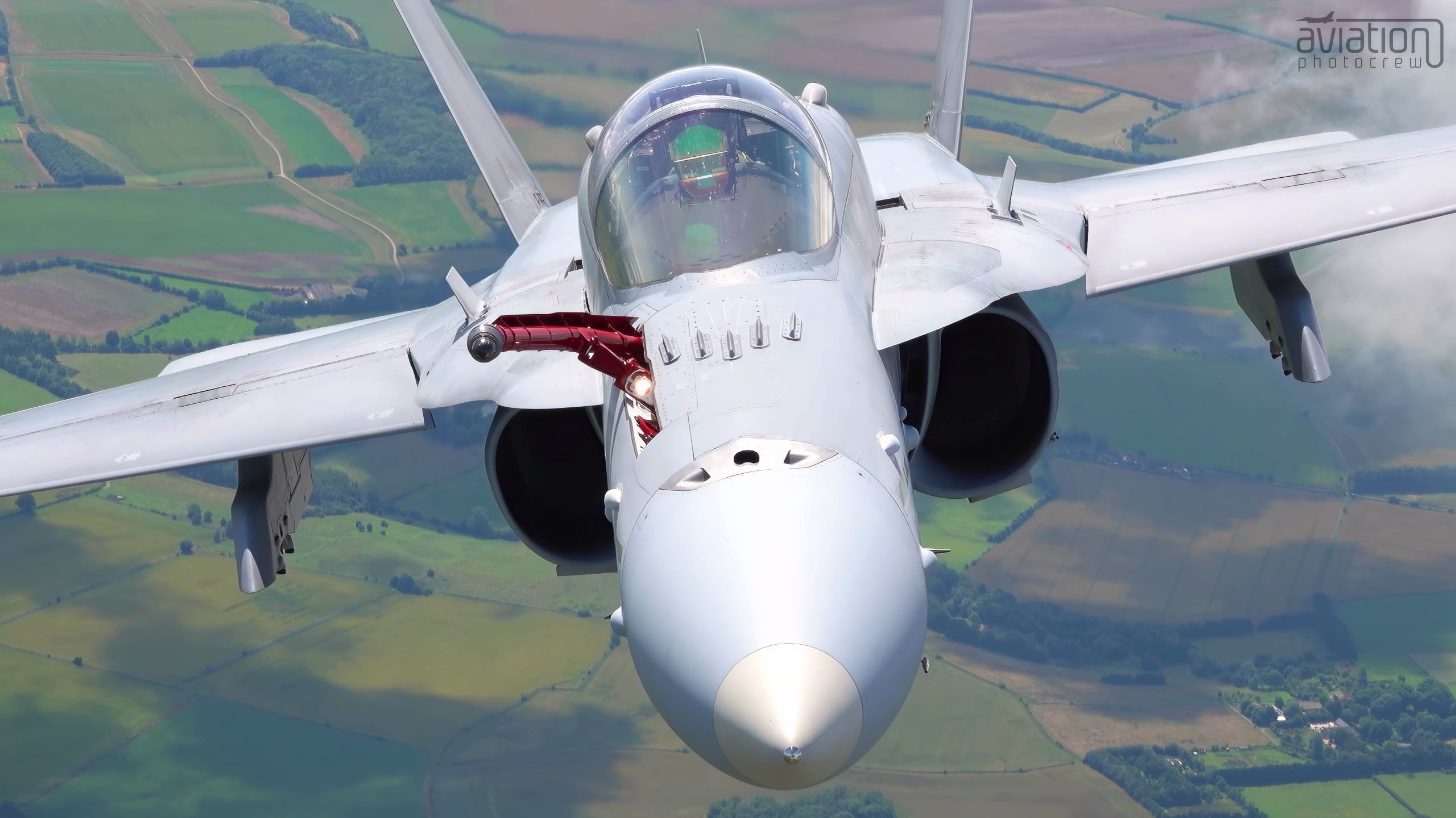 【独家修复/8K极清】F18大黄蜂空对空视角