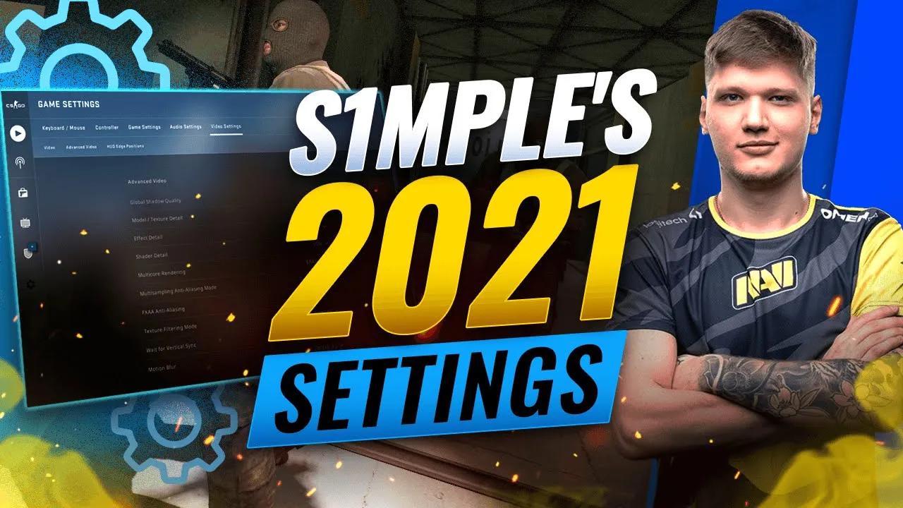 【CSGO】S1mple 2021 最新设置 (灵敏度、准心等)_哔哩哔哩_bilibili