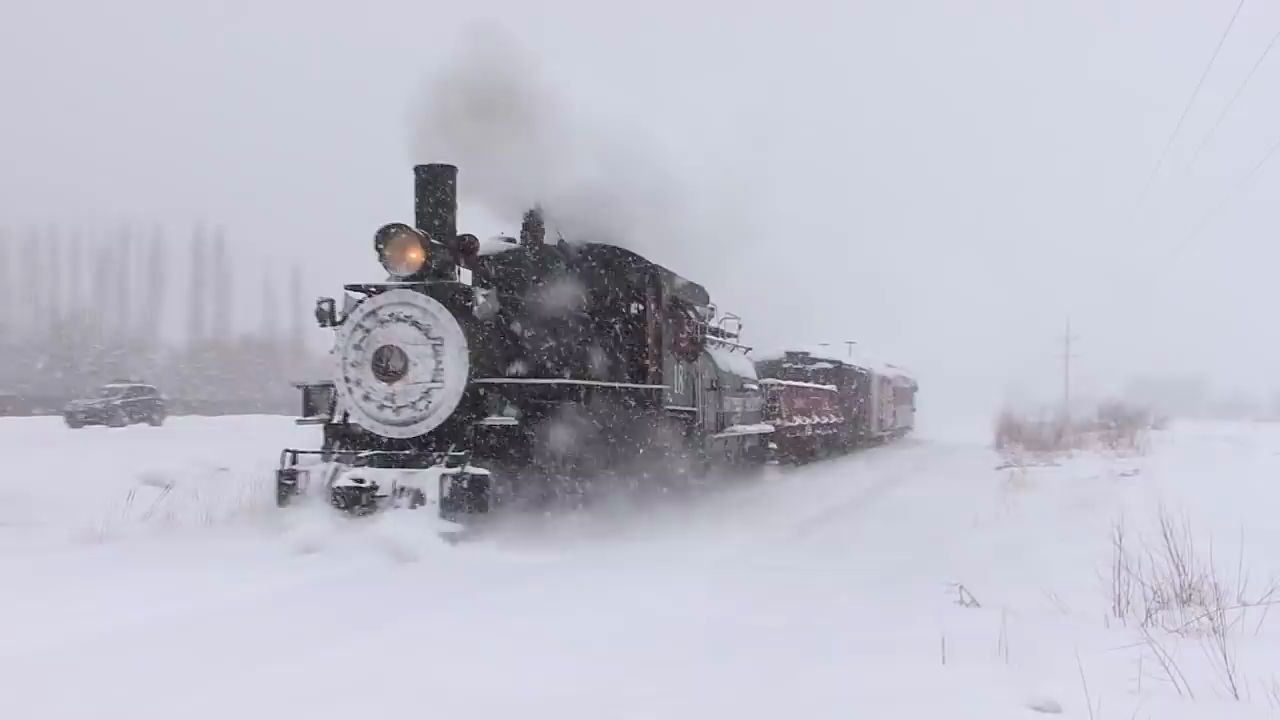 【雪国列车】合集，蒸汽机车轰鸣感，他慢慢驶来。