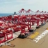 空无一人的港口集装箱吞吐量全球第一