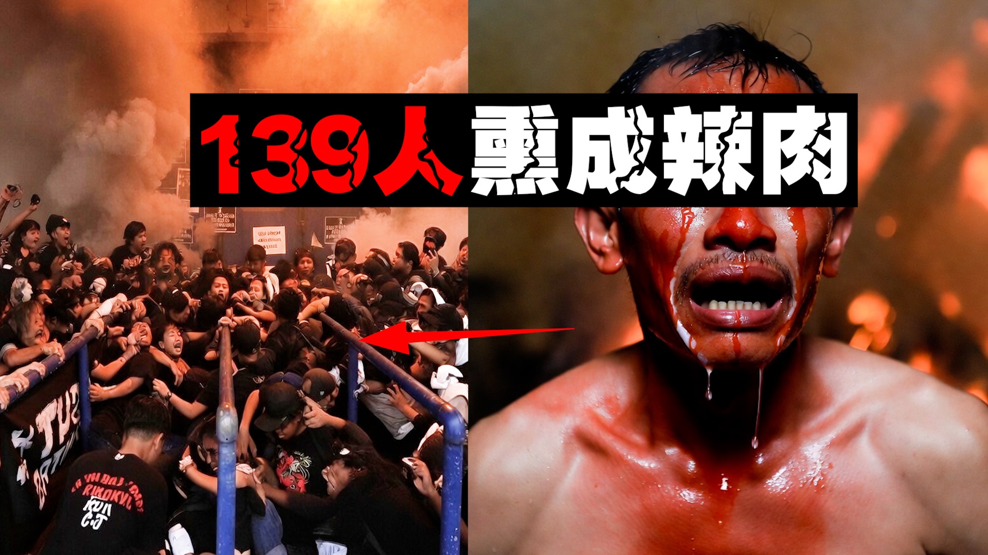【印尼活祭】扔40枚过期催泪弹“庆祝”，结果悲剧发生了。。。