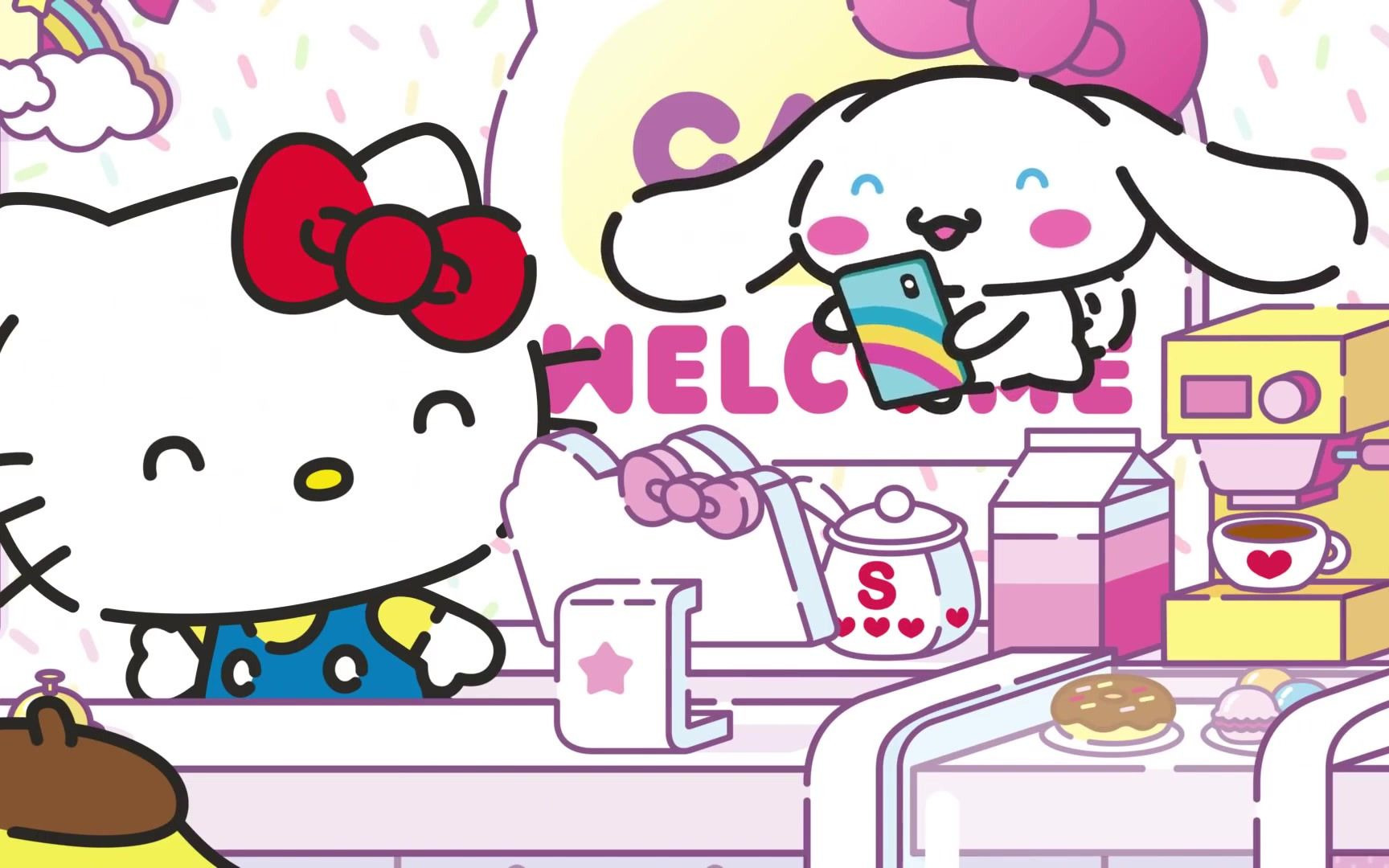 iPhone 壁纸 Hello Kitty 凯蒂 - 堆糖，美图壁纸兴趣社区