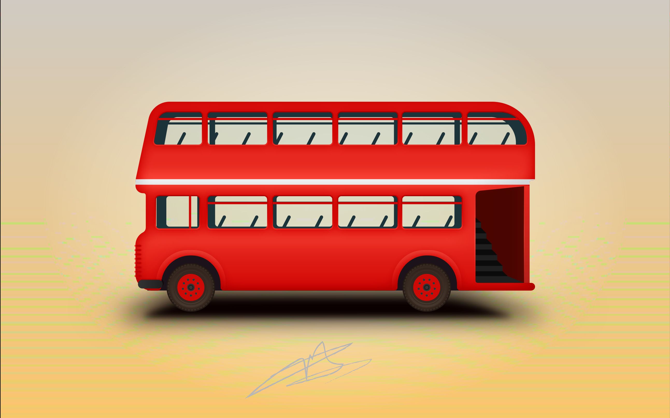 伦敦双层巴士|插画|儿童插画|回忆的人啊 - 原创作品 - 站酷 (ZCOOL)