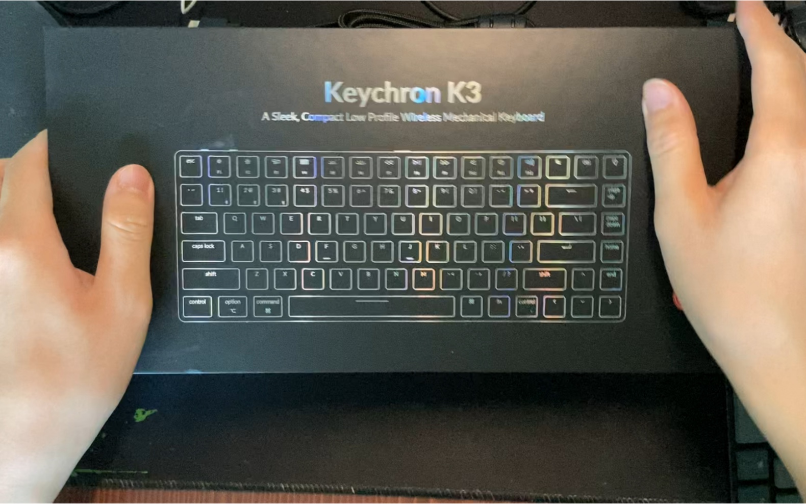 伪开箱】Keychron K3 很有意思的一把键盘_哔哩哔哩_bilibili