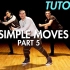 【Hip Hop舞蹈教程1080p】适合初学者如何做3个简单的hiphop动作Part5