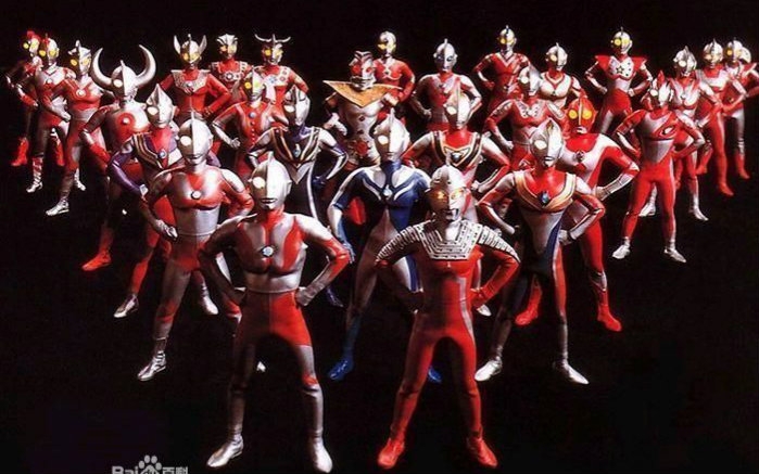 奥特曼合集昭和篇 42个奥特曼