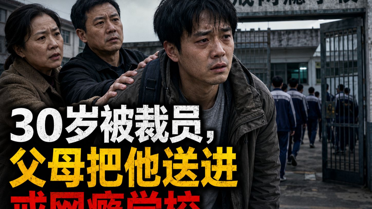30岁被裁员，教官把他抓进戒网瘾学校?