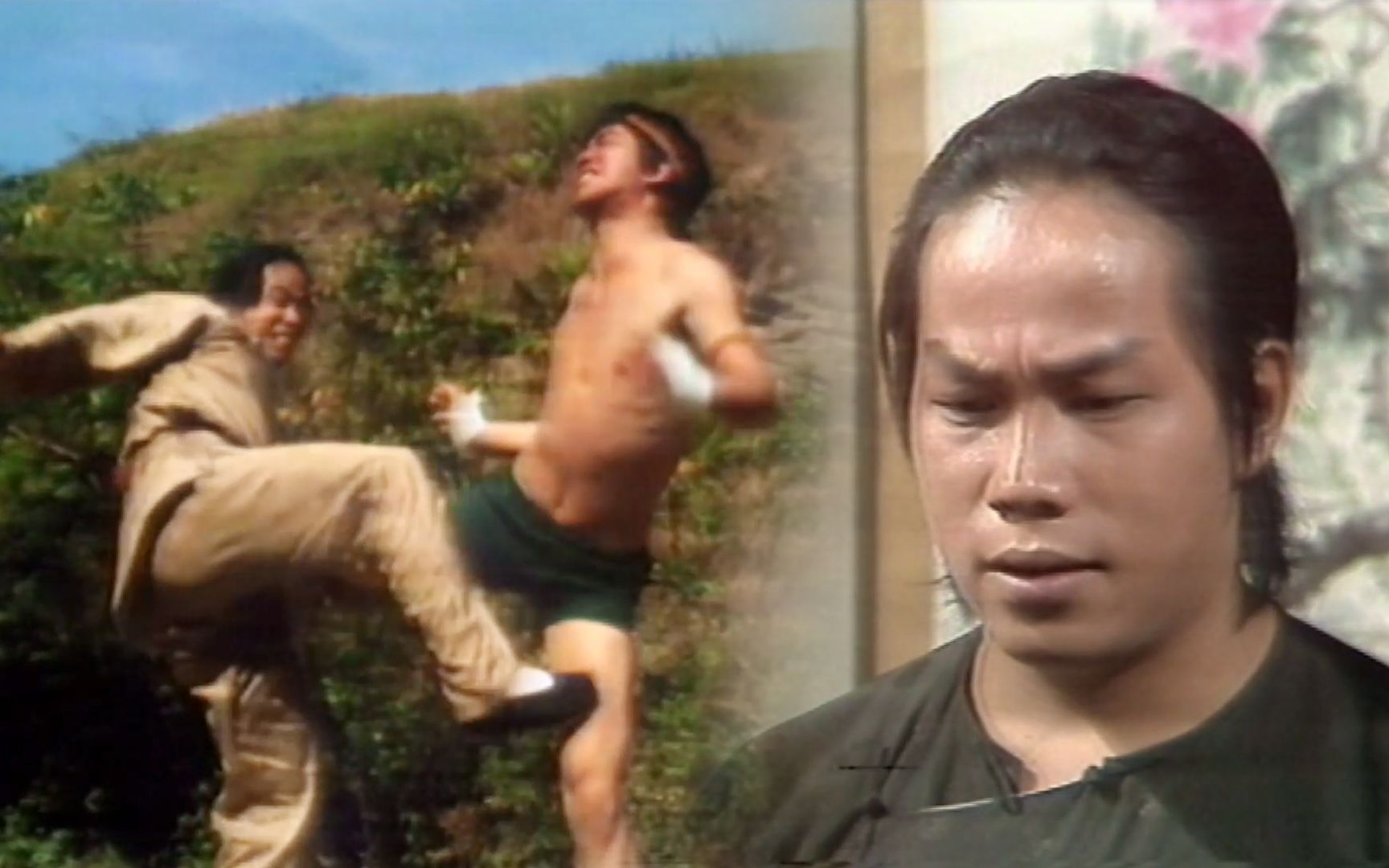 你见过1977年精武门里的特效吗,此外梁小龙竟然还会扫堂腿,厉害_哔哩