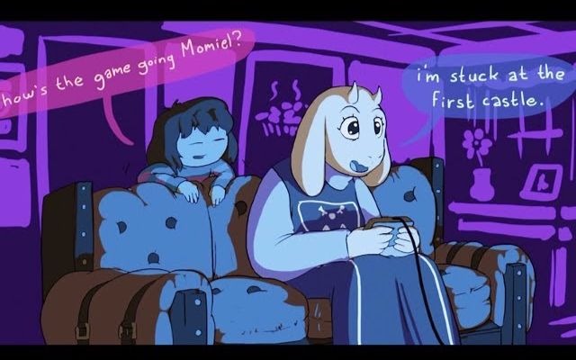 【undertale有声漫画合集】frisk教羊妈van♂游戏