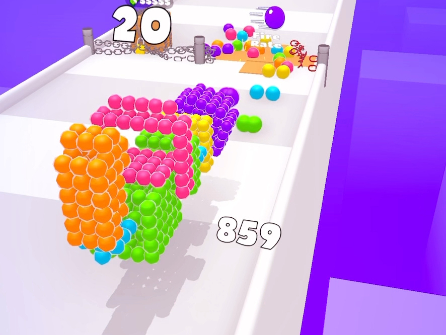 跑酷休闲小游戏