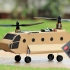 超低成本CH-47运输直升机，无线遥控，手工打造！
