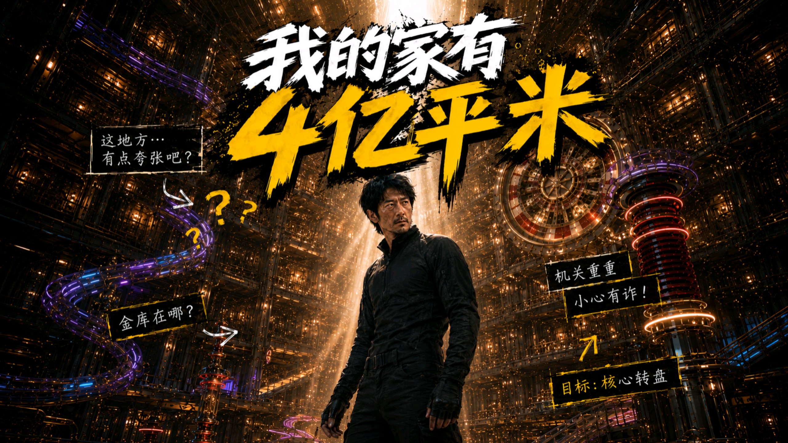 我的家有4亿平米小偷篇【AI全民制作人】