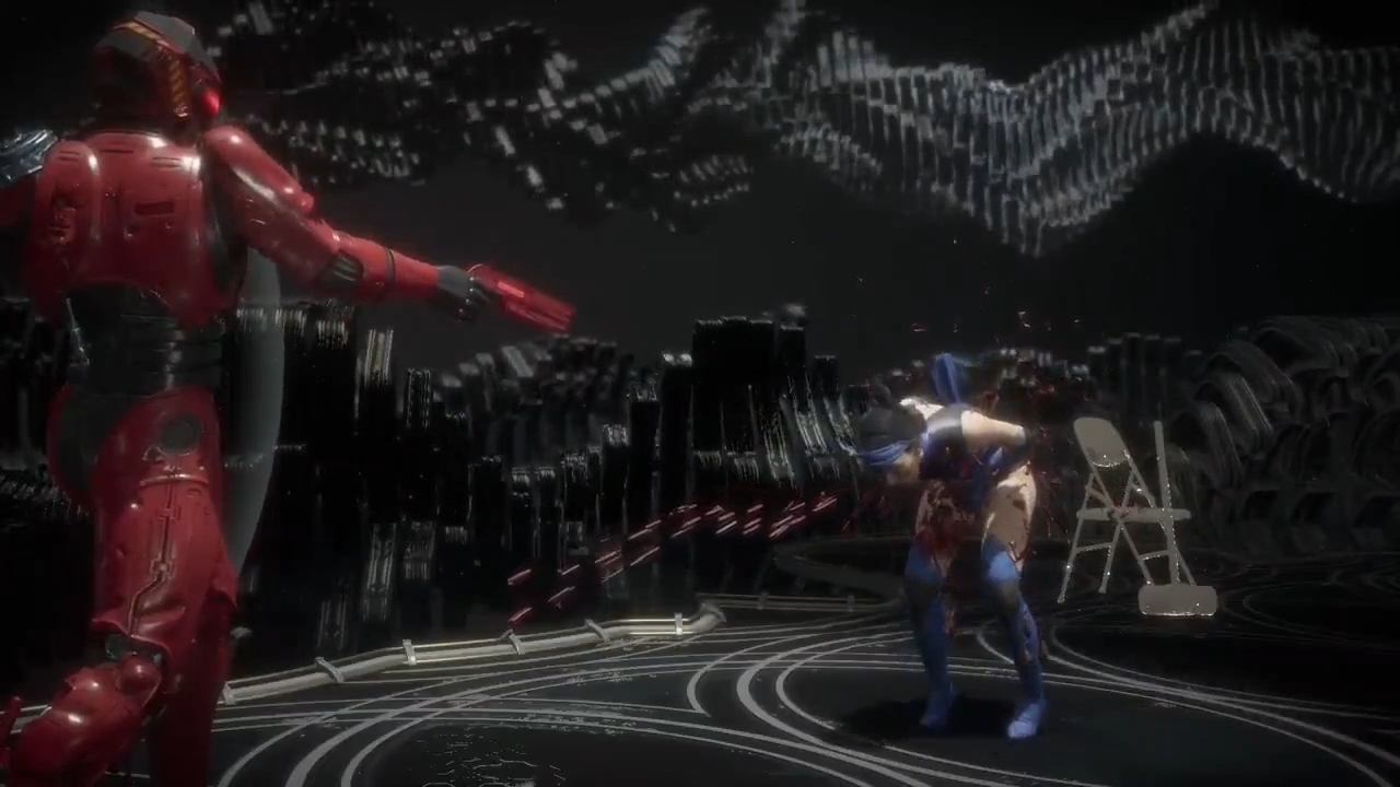 机械战警，但弱点射击