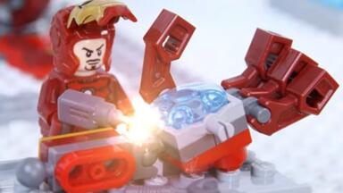 乐高定格动画 <em class="keyword">LEGO</em> 漫威超级英雄 钢铁侠