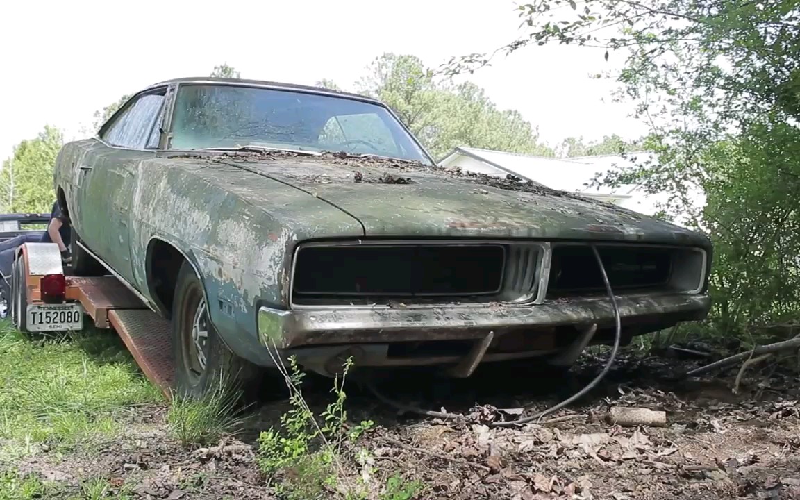 发现一辆1969年的道奇Charger! 哔哩哔哩 (゜ ゜)つロ 干杯~ bilibili