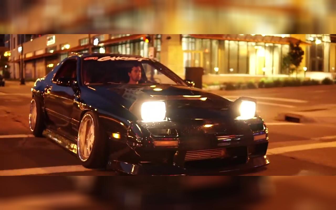 马自达rx-7 fc3s 行走姿态