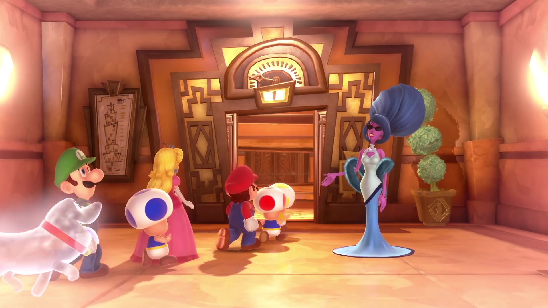 Switch《路易吉鬼屋3》E3预告片