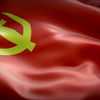 党旗飘扬视频素材