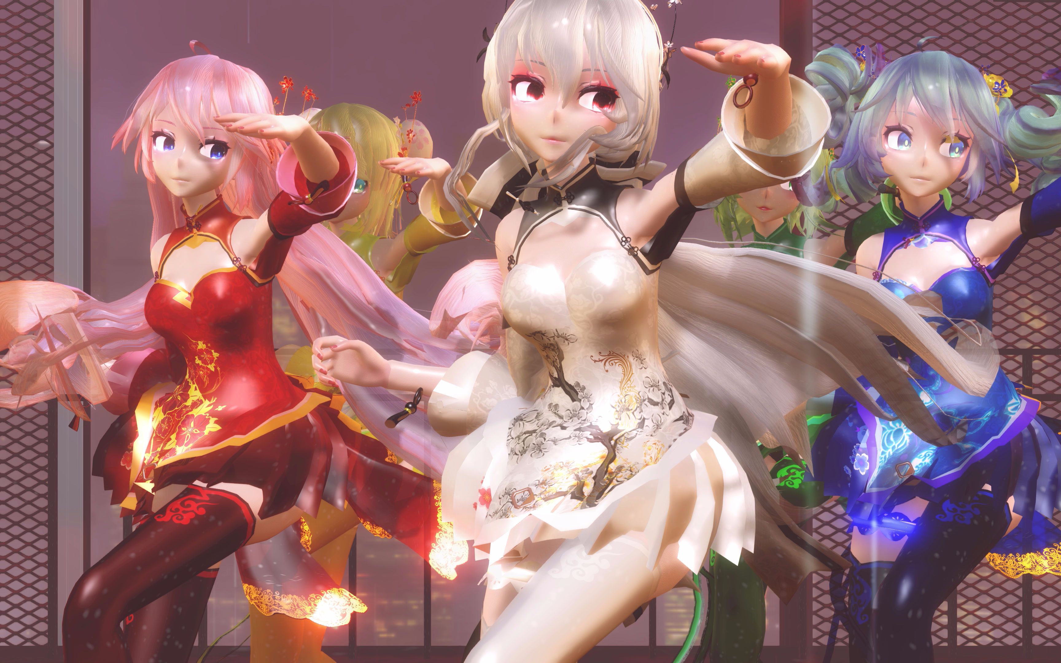 【mmd】euphoria【v家5人】