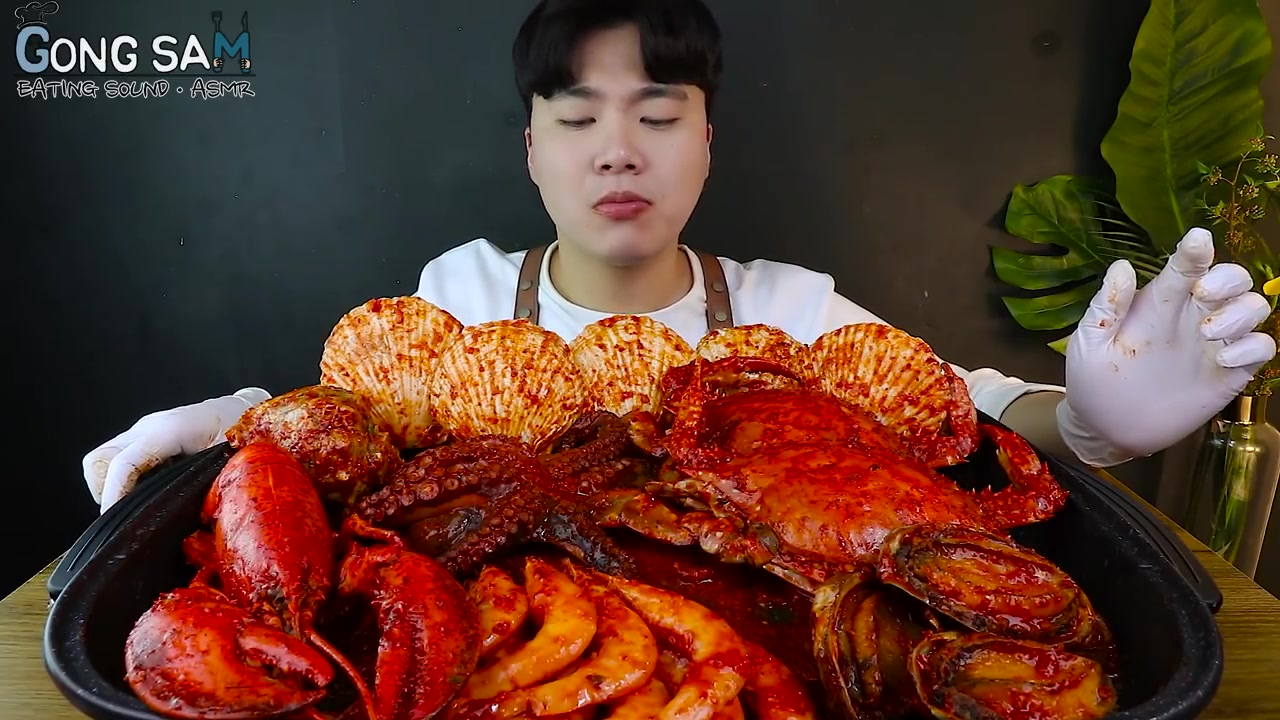 GONGSAM TABLE青蟹，龙虾，章鱼_哔哩哔哩_bilibili