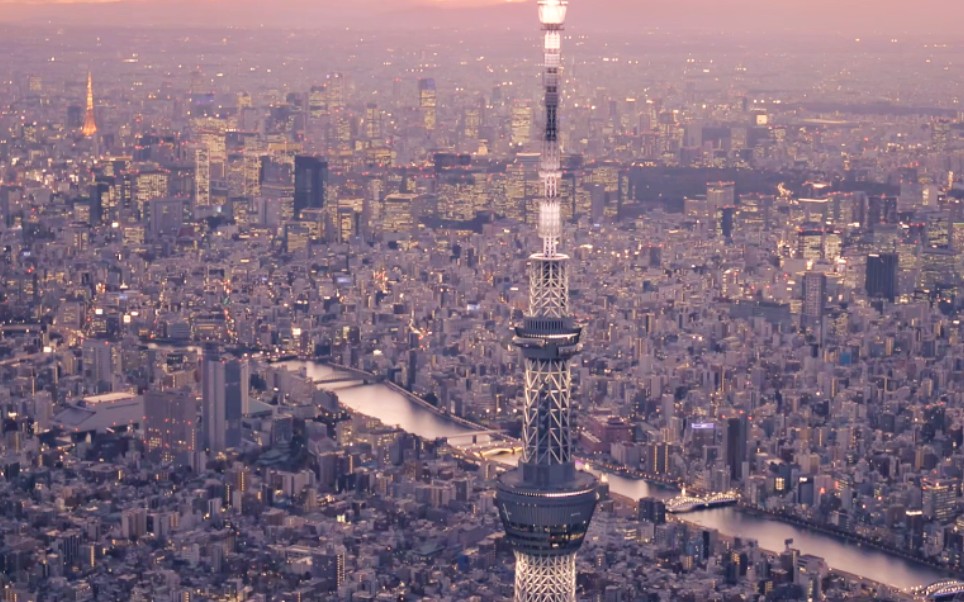 航拍东京 —— 外星科幻都市