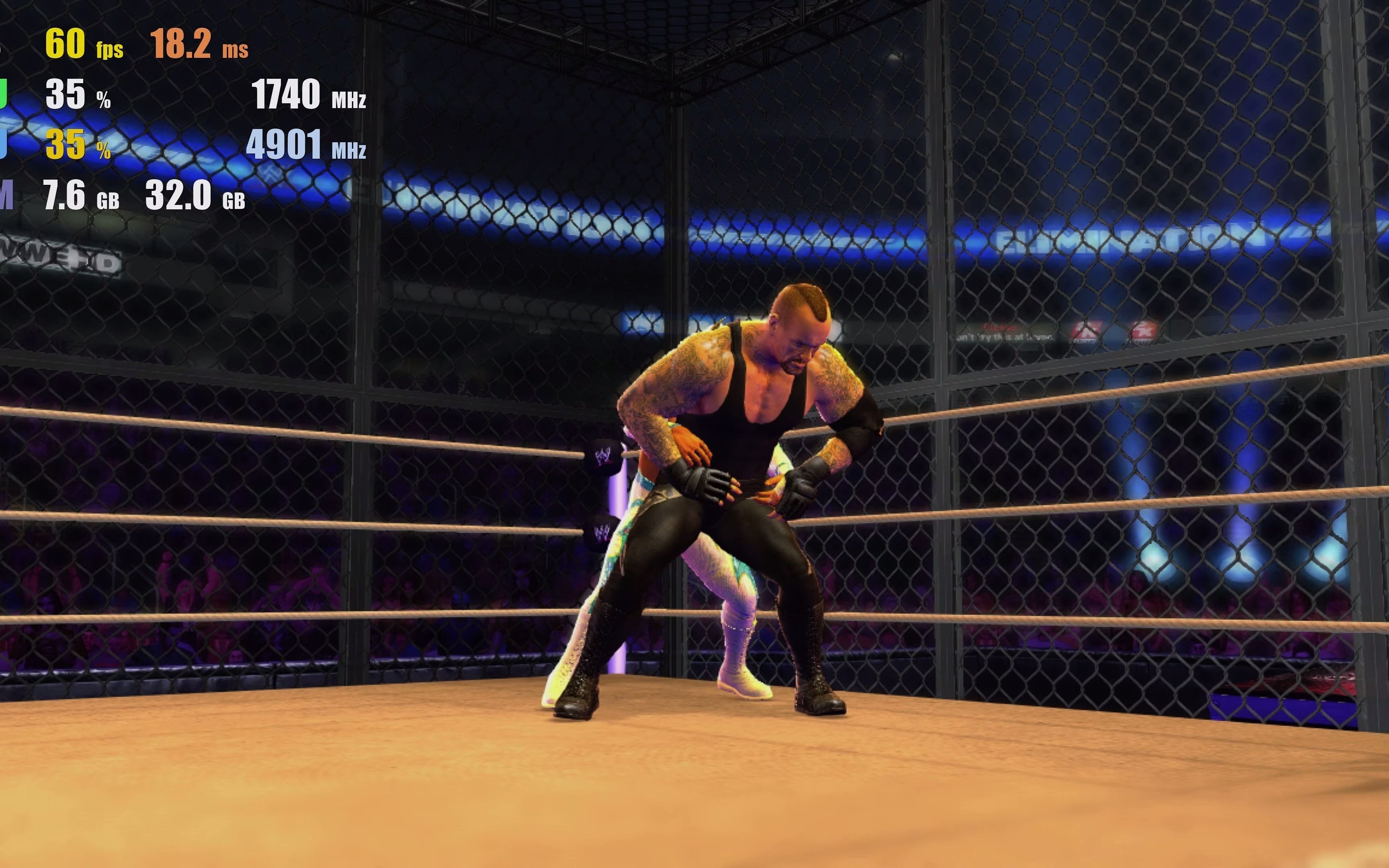 RPCS3|《WWE 2K14》PC超清画质试玩-哔哩哔哩