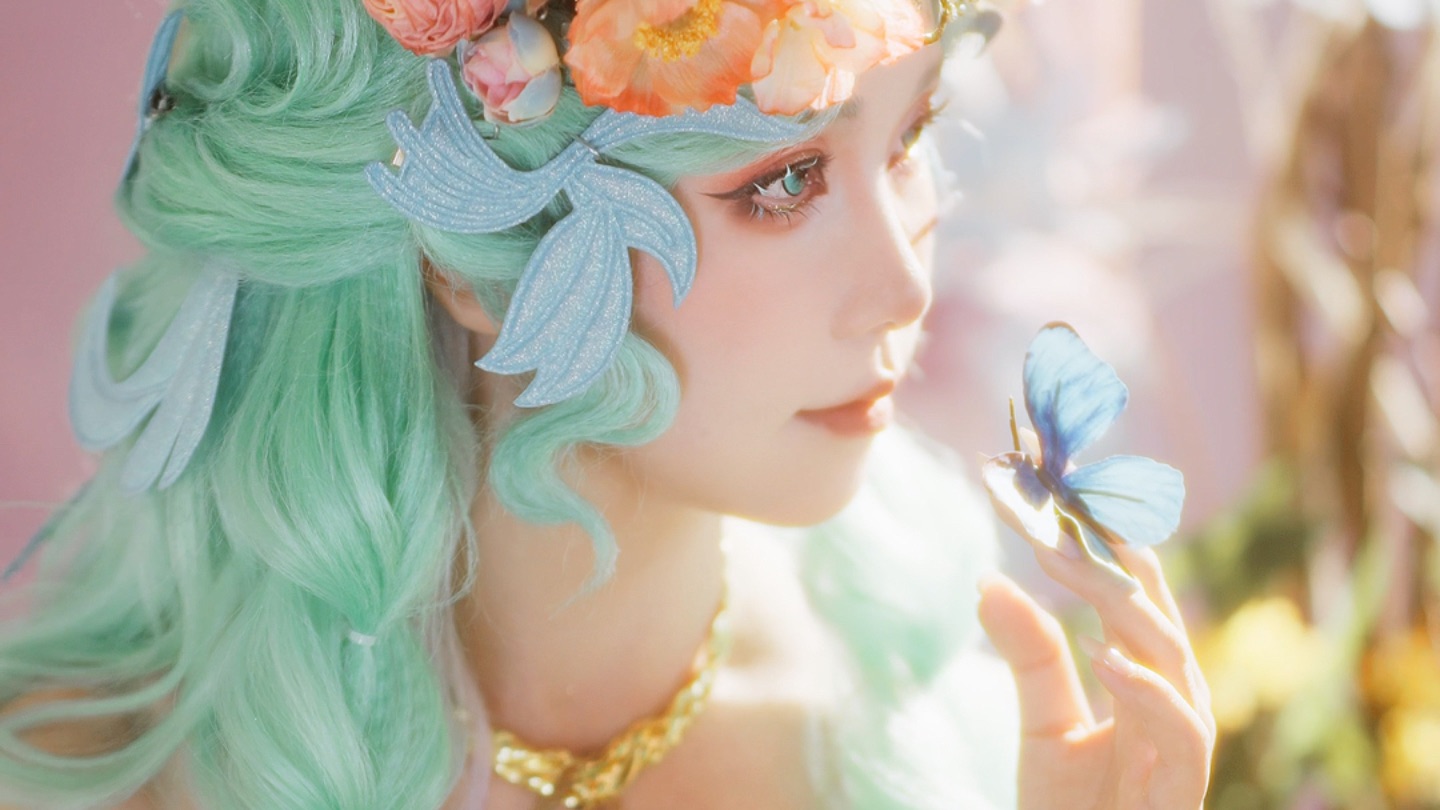 美 神 降 临 ！貂蝉·慕夏繁花｜仿妆假发造型