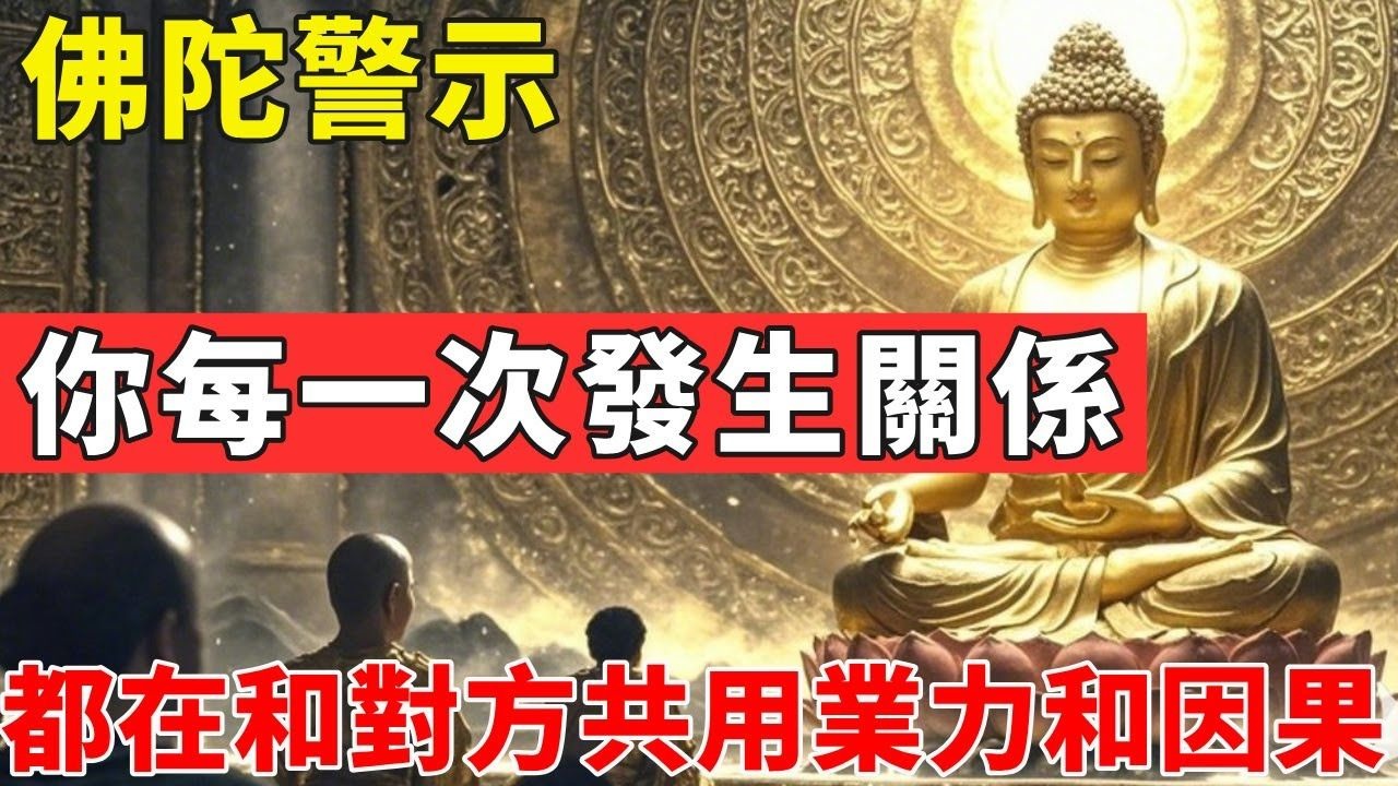 佛陀警示：為什麼說你每一次發生關係，都在和對方共用業力和因果？#佛光心境#佛陀#佛學#佛教#禪修#佛法智慧#佛教故事#佛教文化