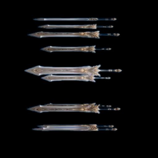 3D风扇三维动画3D动画全息投影仪LED屏专用素材——剑1