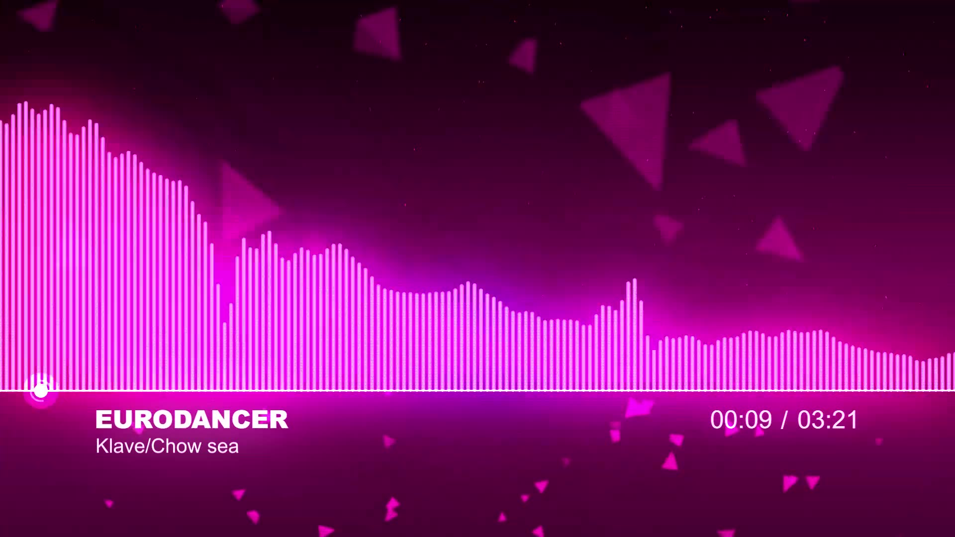 音频频谱可视化律动音乐波形节奏跳动视频音乐均衡器视频-seve视频