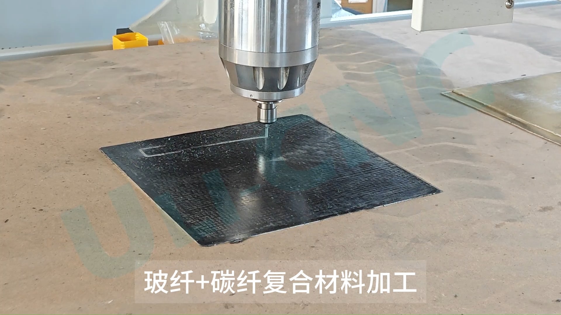 玻璃纤维复合材料开料切割加工/环氧板切割开料机