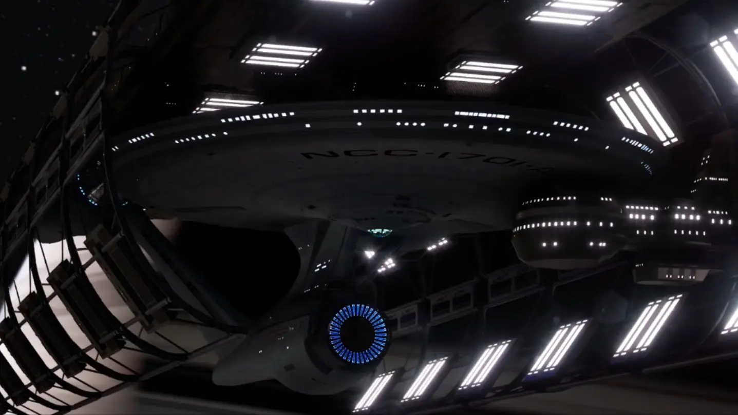 【星际迷航】进取号a离开干船坞