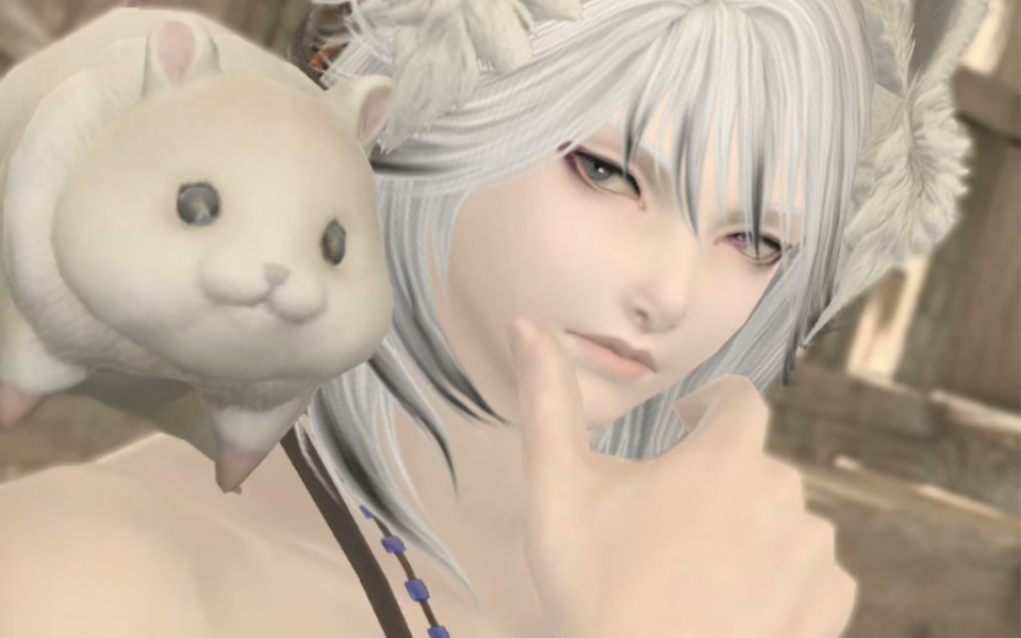 【ff14】兔男过了二十岁就不要穿的像个小孩子一样了