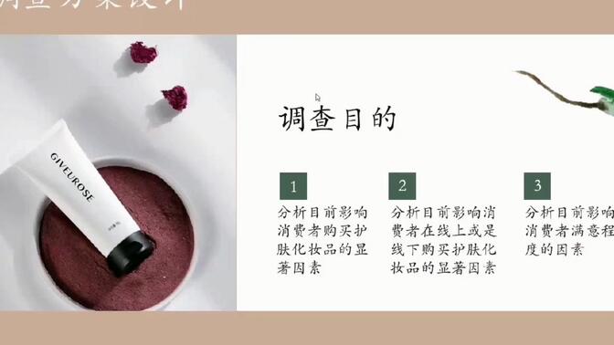 天津市线上线下交互式体验调研——以护肤化妆品为例