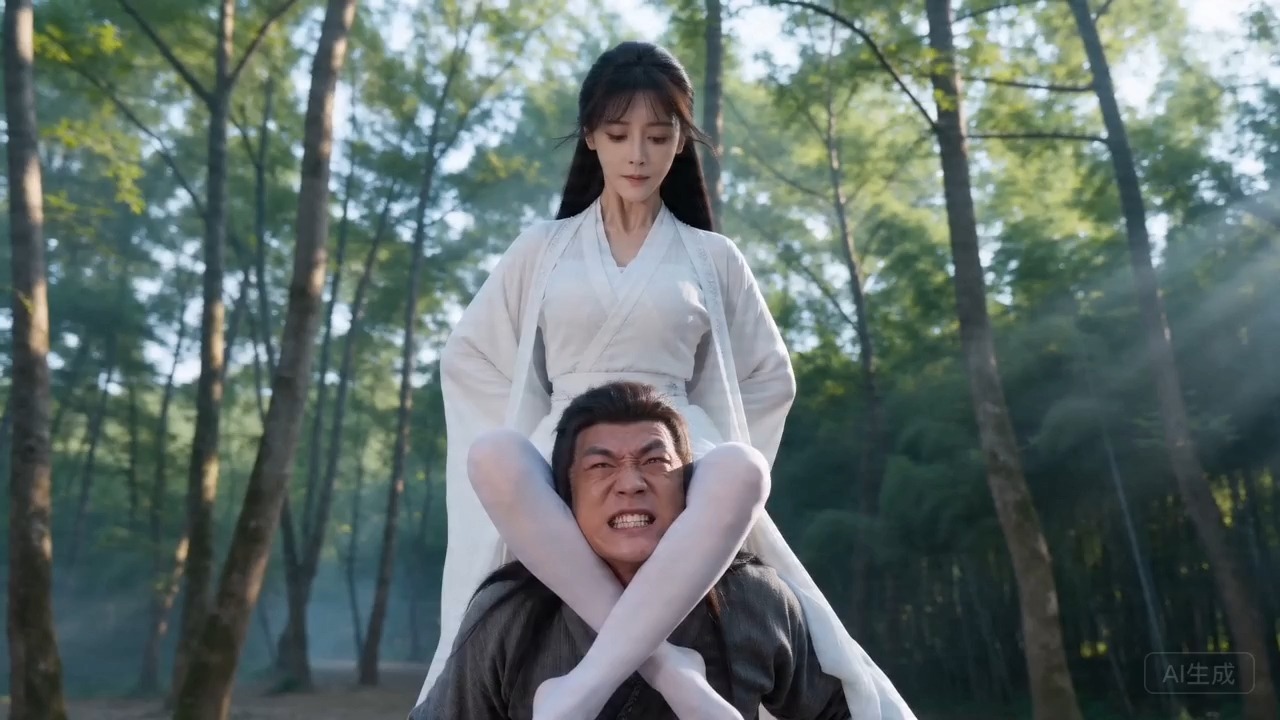 林中打斗，欺负平民