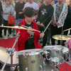 母子户外直播遇见粉丝好热情架子鼓千年等一回小天一鼓手小天一音