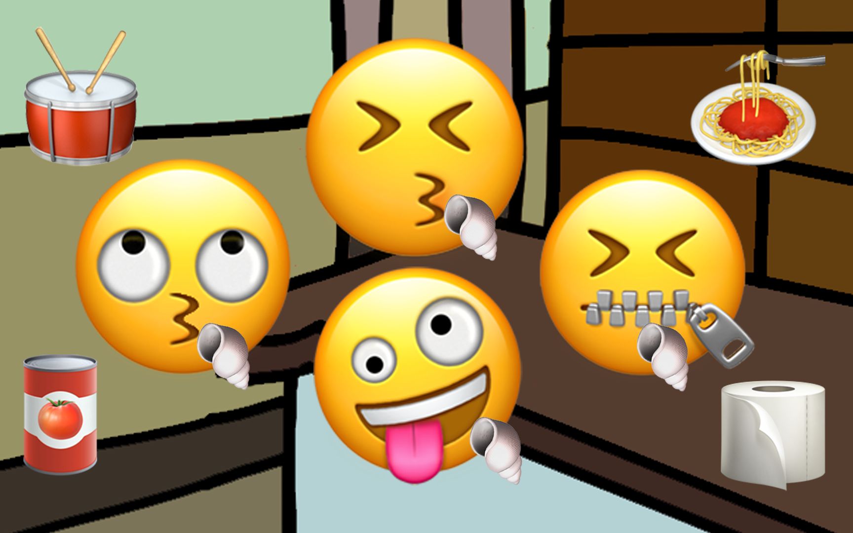 【emoji】抽 象 小 卖 部 吸 螺 篇